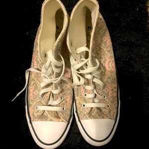 Women’s Paisley Converse Size 10